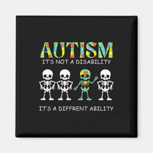 Íman Autismo não é uma deficiência é um hambúrbio difer