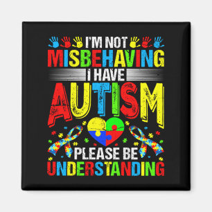 Íman Autismo Não Estou Me Comportando Mal Tenho Consciê