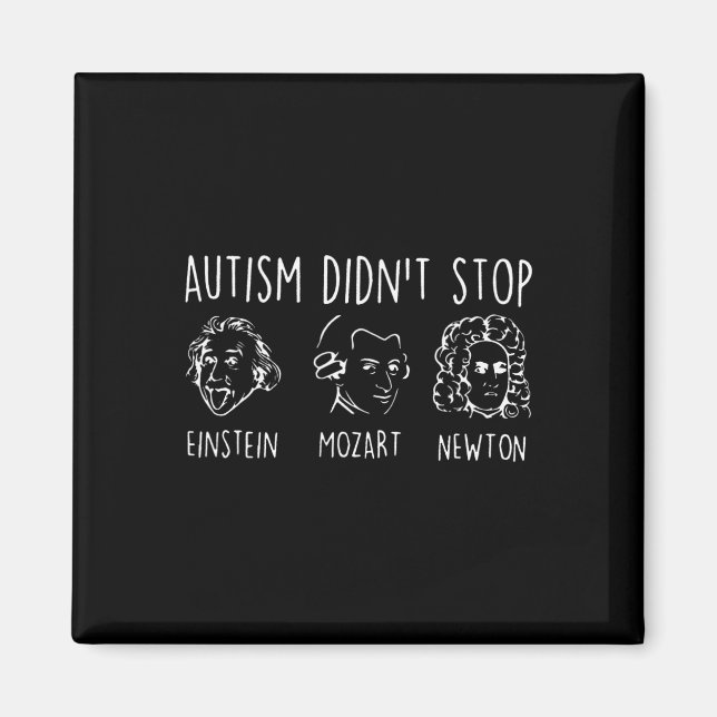 Íman Autismo não parou a Design (Frente)