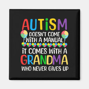 Íman Autismo não vem com consciência autista manual