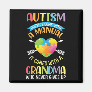 Íman Autismo não vem com um manual que vem com um