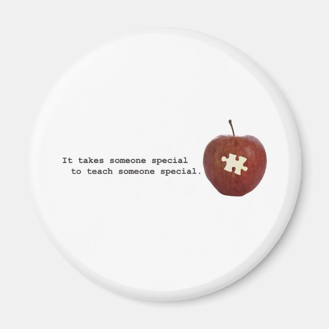 Íman Autismo Professor (Frente)