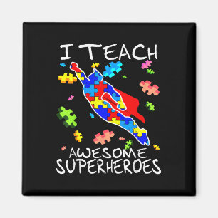 Íman Autismo Professor de Consciência Eu Ensino Super-H