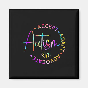 Íman Autismo Sensibilização Aceite Adaptar Advocate Aut