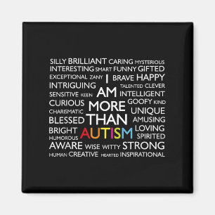 Íman Autismo Sou Mais Do Que Autismo
