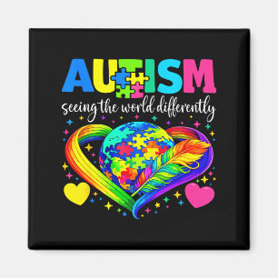 Íman Autismo vendo o mundo de forma diferente autismo