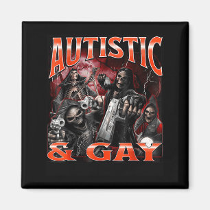 Íman Autista E Gay Engraçado Esqueleto Meme Bootleg Dur