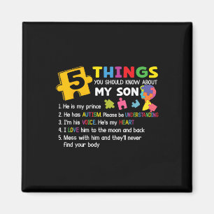 Íman Autista Filho Autismo Sensibilização Apoio à Mãe P