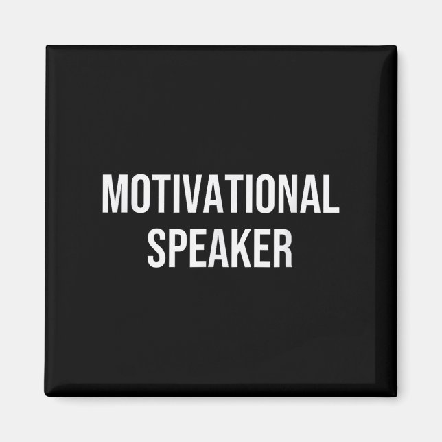 Íman Auto-falante de Motivação (Frente)
