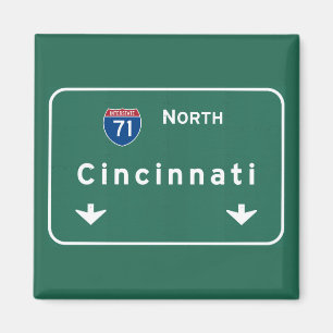 Íman Autoestrada da estrada nacional de Cincinnati Ohio