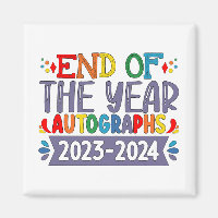Autógrafos de Fim de Ano 2024 Último Dia de Aula