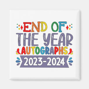 Íman Autógrafos de Fim de Ano 2024 Último Dia de Aula