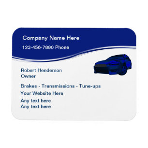 Íman Automotive Business Magnets Design flexível