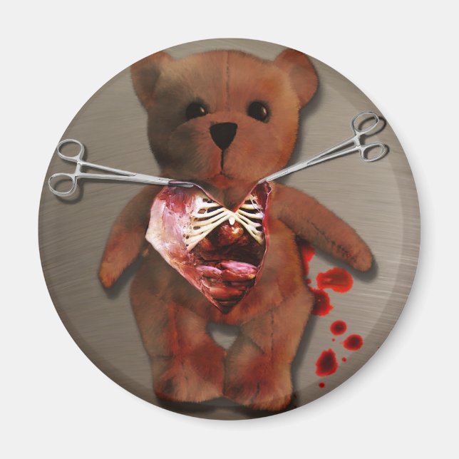 Íman Autópsia do T. Bear Magnet (Frente)