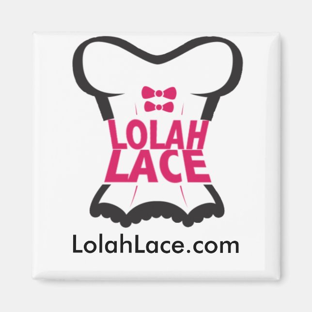 Íman Autor Lolah Lace Magnet (Frente)