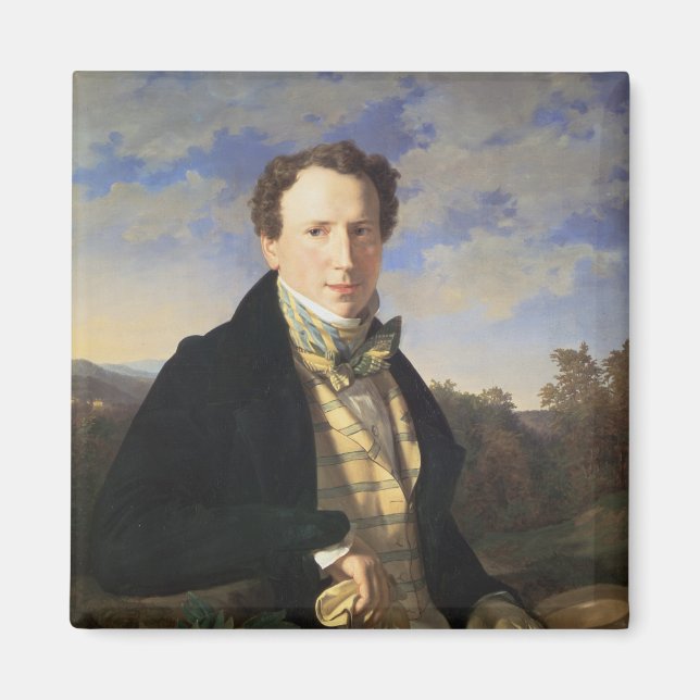 Íman autorretrato, 1828 (Frente)