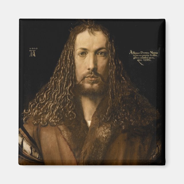 Íman Autorretrato aos Vinte e Oito, 1500 (Frente)