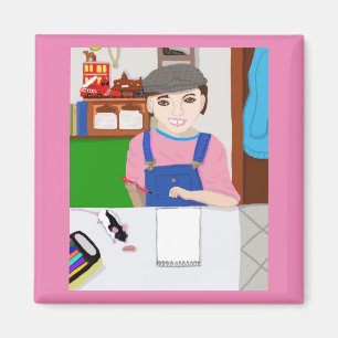 Íman Autorretrato com Herman Rat 🐀