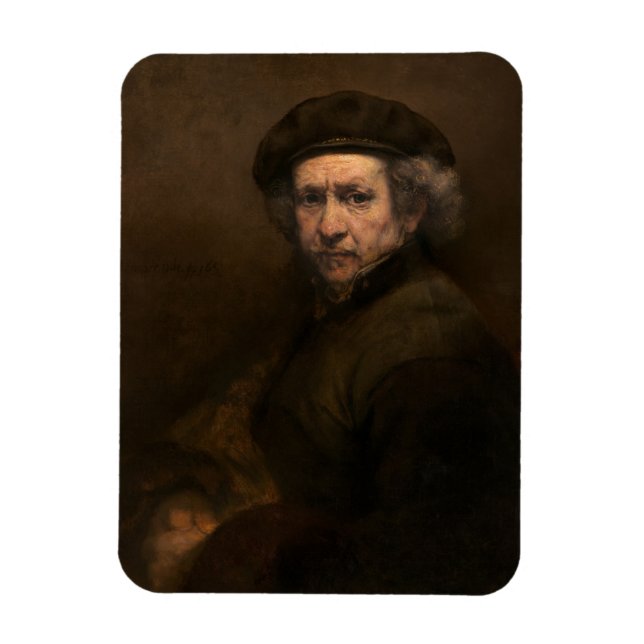Íman Autorretrato de Rembrandt: Pintor da Idade de Ouro (Vertical)