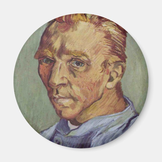 Íman Autorretrato de um Van Gogh sem Fronteiras, de Van (Frente)