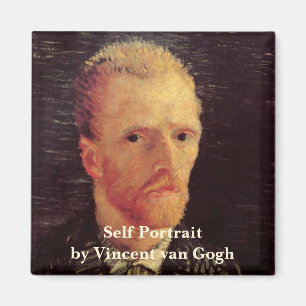 Íman Autorretrato de Vincent van Gogh, Arte Fino Antigo