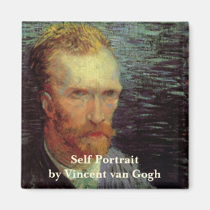 Íman Autorretrato de Vincent van Gogh, Arte Fino Antigo
