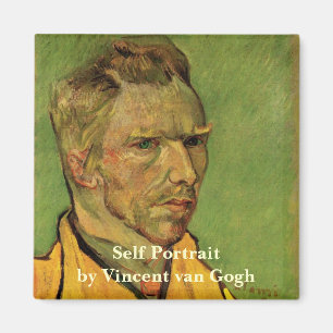 Íman Autorretrato de Vincent van Gogh, Arte Fino Antigo