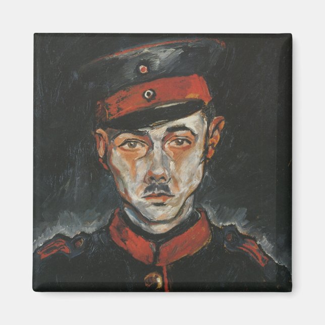 Íman Autorretrato (por Walter Gramatté) (Frente)