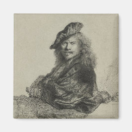 Íman Autorretrato-Rembrandt Harmenszoon van Rijn