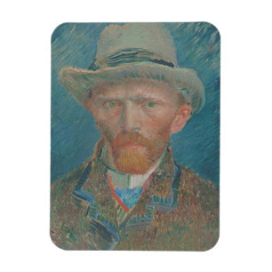 Íman Autorretrato, Vincent van Gogh