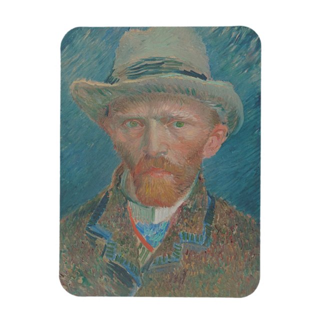 Íman Autorretrato, Vincent van Gogh (Vertical)