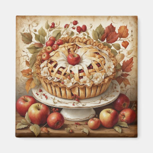 Íman Autumn Apple Pie Magnet