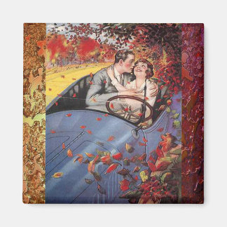Íman Autumn Leaves e um Magnete Vintage Convertível