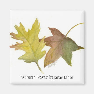 Íman "Autumn Leaves", por Janae Lehto