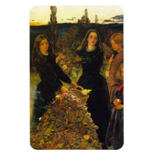 Íman Autumn Leaves Por Sir John Everett Millais