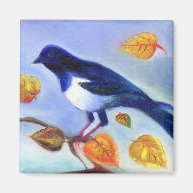 Íman Autumn Magpie 2012 (Frente)