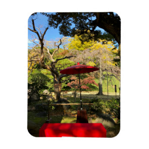 Íman Autumn no Jardim Japonês