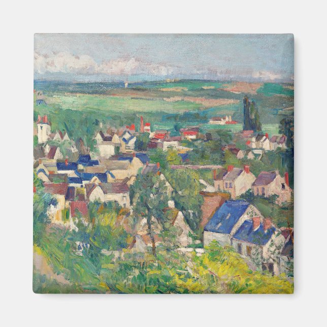Íman Auvers, Visão Panorâmica de Paul Cézanne (Frente)