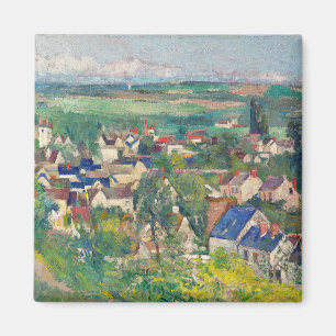 Íman Auvers, Vista Panorâmica de Paul Cézanne
