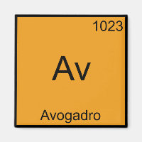 Av - Avogadro Camiseta de Elemento Divertido de Qu