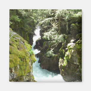 Íman Avalanche Gorge II no Parque Nacional Glacier