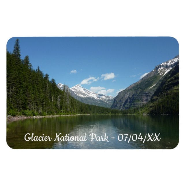 Íman Avalanche Lake I no Parque Nacional Glacier (Horizontal)