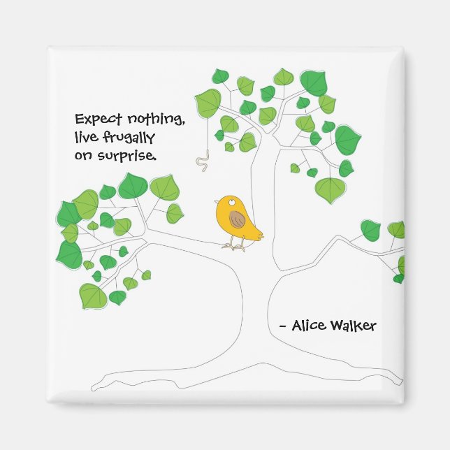 Íman Ave e Árvore (Frente)