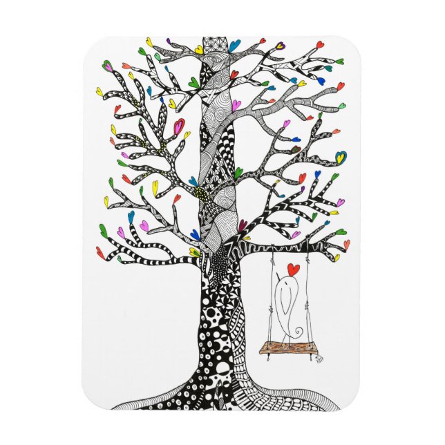 Íman Ave Magnets 3"x4" (Vertical)