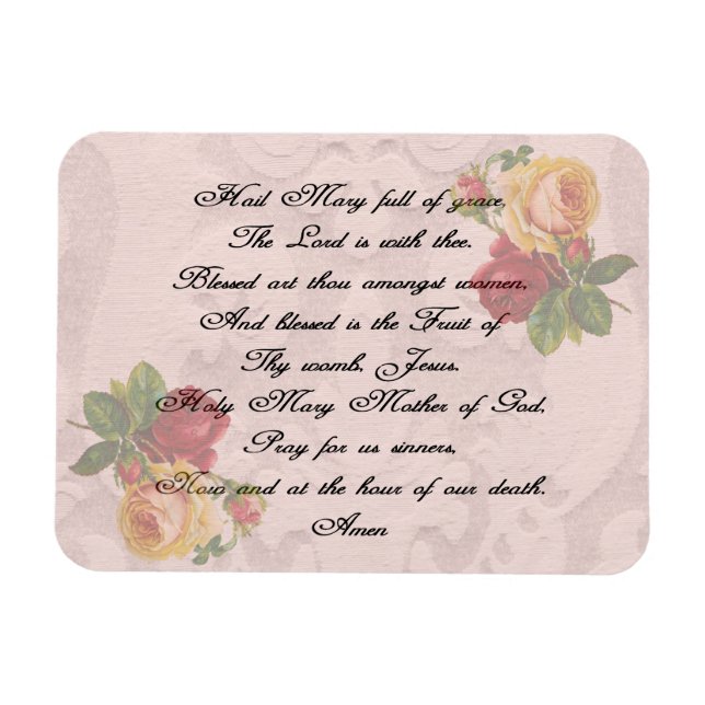 Íman Ave Mary Prayer (Horizontal)