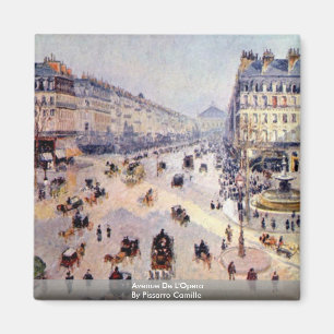 Íman Avenida De L'Opera Pissarro Camilo