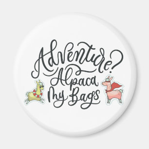 Íman  Aventura? Alpaca Minhas Bolsas