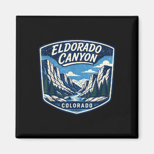 Íman aventura de caminhada ao ar livre no canyon Eldora