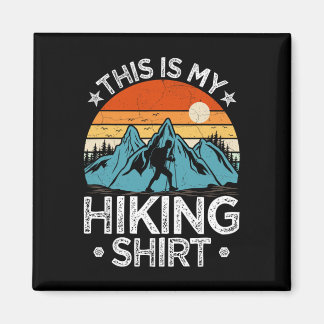 Íman Aventura de caminhada na montanha Vintage Este é o