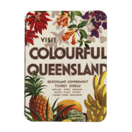 Íman Aventura de Queensland Colorida das Memórias do Ma